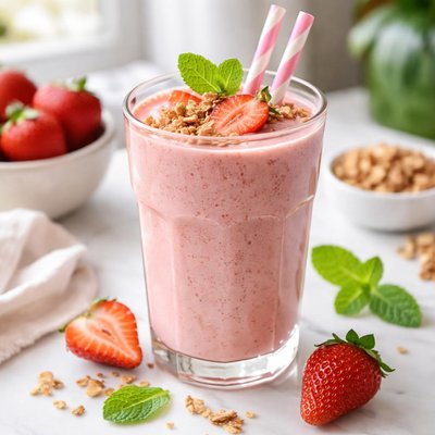 Image of The Strawberry Smoothie