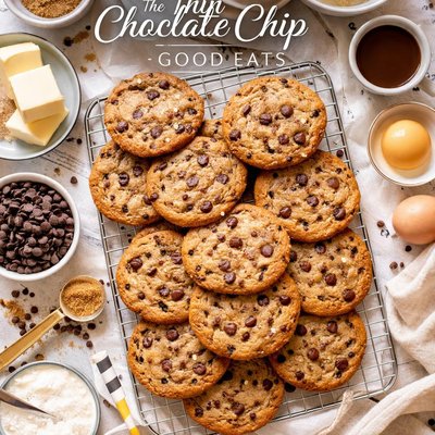 Image of The Thin Chocolate Chip Cookies Good Eats