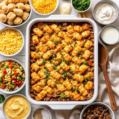 Image of The True Tater Tot Casserole