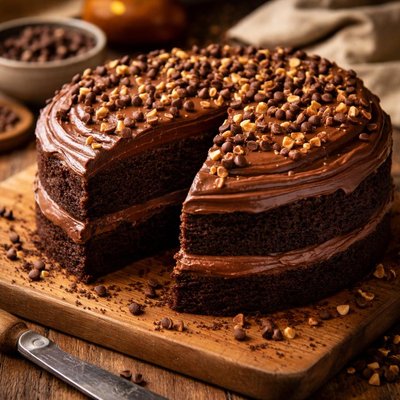 Image of The Ultimate Carob Cake