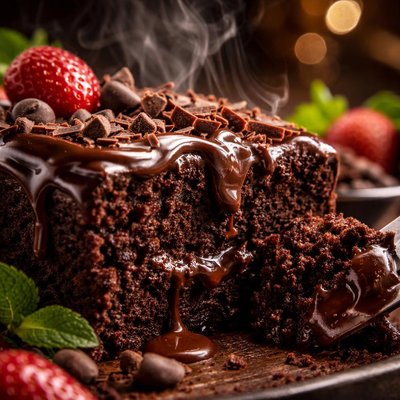 Image of The Ultimate Fudgy Chocolate Cake of Love