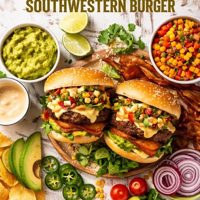 Image of The Ultimate Junior Southwestern Burger