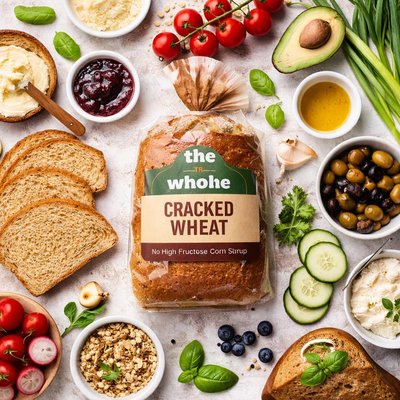 Image of The Whole Earth Cracked Wheat Bread