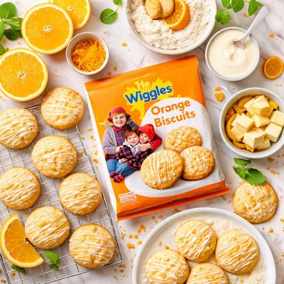 Image of The Wiggles Orange Biscuits