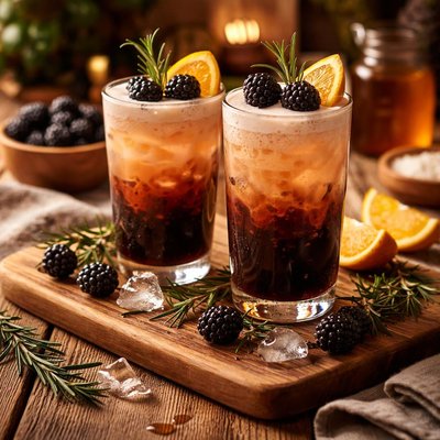 Image of The Wild Bunch Black and Tan Mocktail