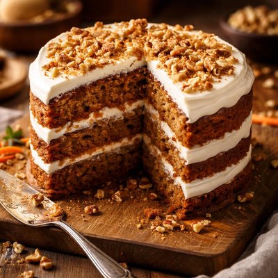 Image of The Worlds Best Carrot Cake Gluten Free
