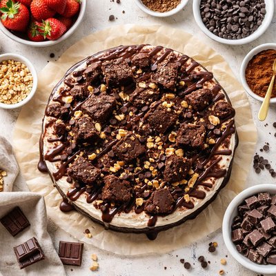 Image of The Yummiest Frozen Chocolate Cake