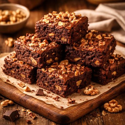 Image of These Chocolate Brownies Are Nuts