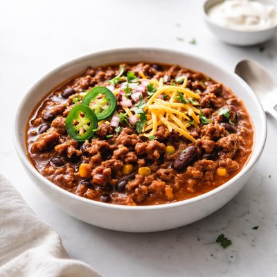 Image of Thick Crock Pot Burger Chili
