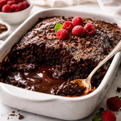 Image of Thick N Fudgy Triple Chocolate Pudding Cake