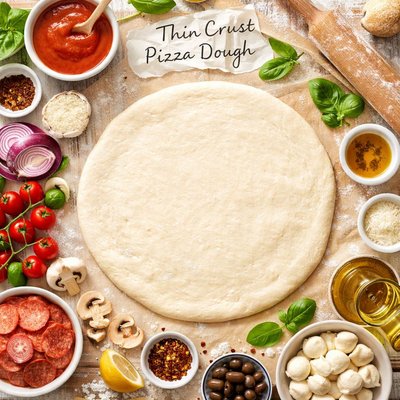 Image of Thin Crust Pizza Dough