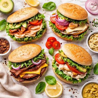 Image of Thin Sandwich Buns