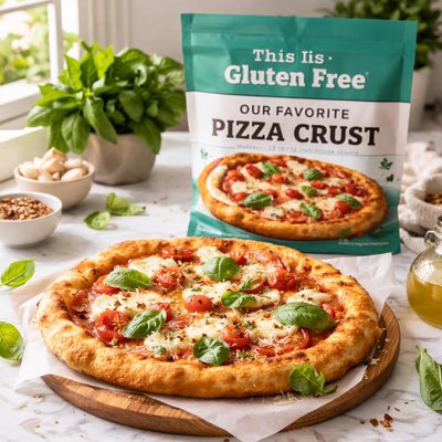 Image of This Is Gluten Free Our Favorite Pizza Crust
