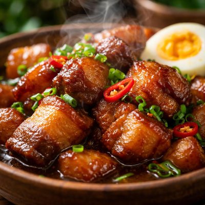 Image of Thit Heo Kho Nuoc Dua Vietnamese Stewed Pork W Coconut Juice