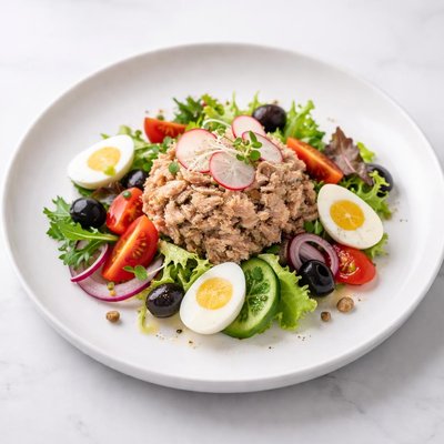 Image of Thon En Salade Swiss Tuna Salad Plate