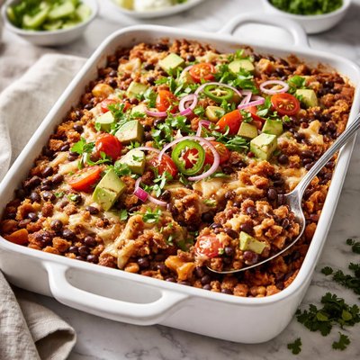 Image of Three Bean Burger Bake
