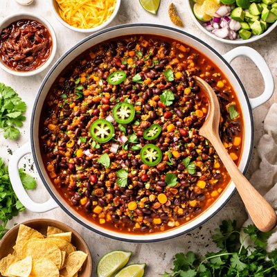 Image of Three Bean Chipotle Chili