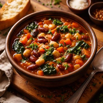 Image of Three Bean Vegetable Soup