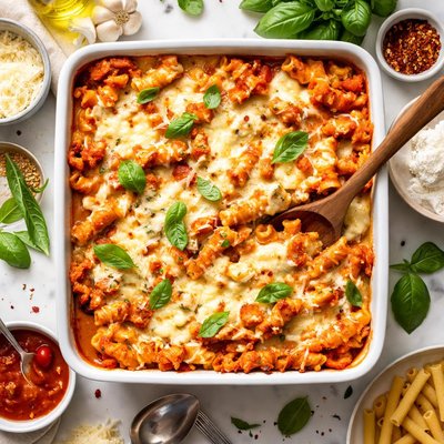 Image of Three Cheese Baked Ziti