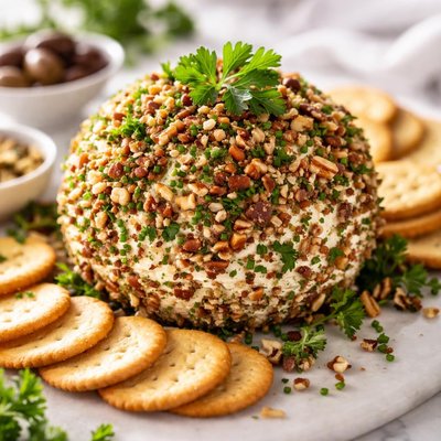 Image of Three Cheese Cheese Ball