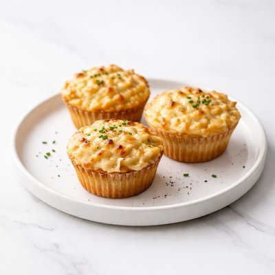 Image of Three Cheese Cupcakes