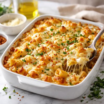 Image of Three Cheese Pasta Bake