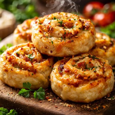 Image of Three Cheese Pinwheels