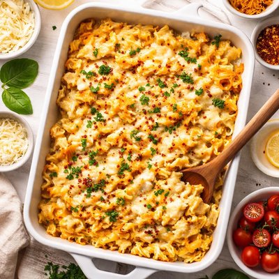 Image of Three Cheese Rotini Bake