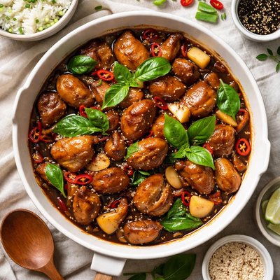 Image of Three Cup Chicken San Bei Ji