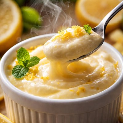 Image of Three Ingredient Lemon Cream