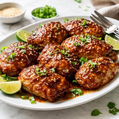 Image of Three Ingredient Sticky Baked Chicken