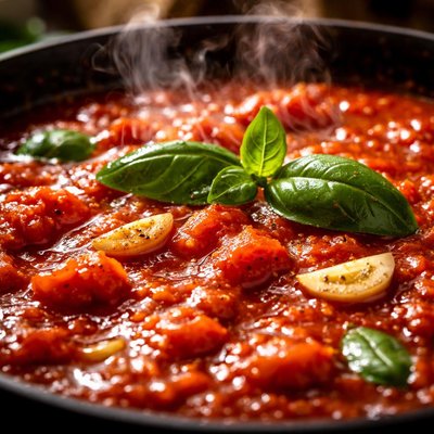 Image of Three Ingredient Tomato Sauce
