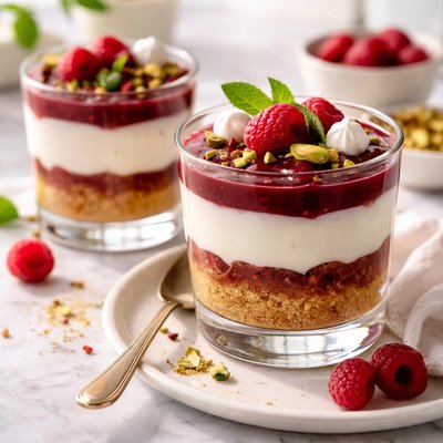Image of Three Layer Dessert