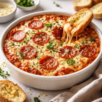 Image of Three Layer Pizza Dip