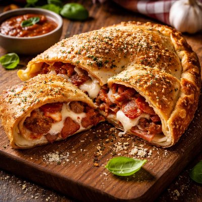 Image of Three Meat Calzone
