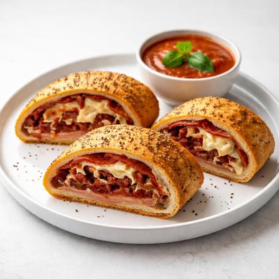 Image of Three Meat Stromboli