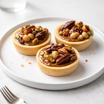 Image of Three Nut Butter Tarts