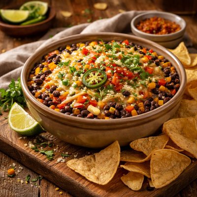 Image of Three Pepper Bean Dip