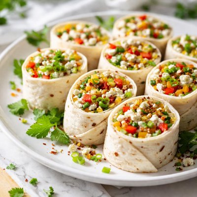 Image of Three Pepper Feta Roll Ups