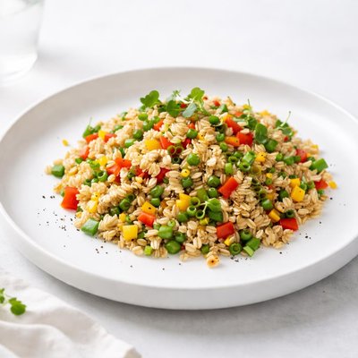 Image of Three Pepper Oat Pilaf