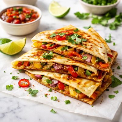 Image of Three Pepper Quesadillas