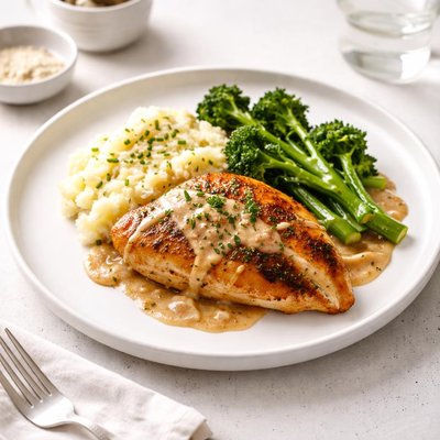 Image of Three Step Saucy Chicken Dinner