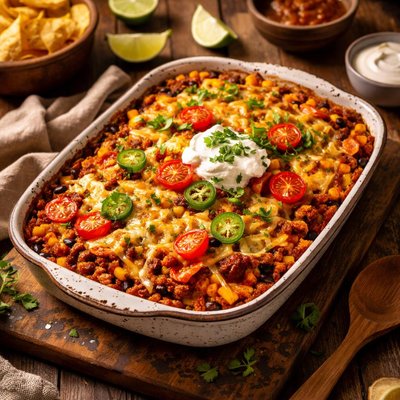 Image of Throw Together Mexican Casserole