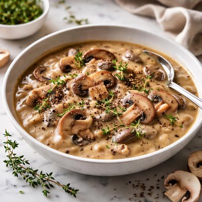 Image of Thyme and Mushroom Gravy