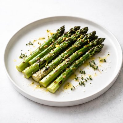 Image of Thyme Marinated Grilled Asparagus