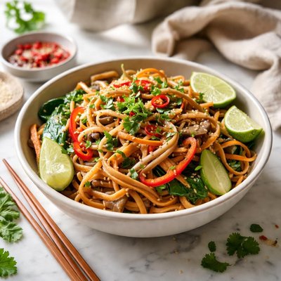 Image of Tibetan Noodles with Vegetables