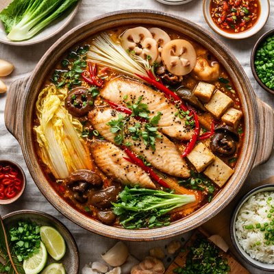 Image of Tilapia Hot Pot