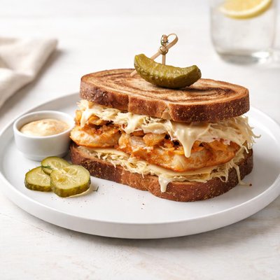 Image of Tilapia Reuben Sandwich