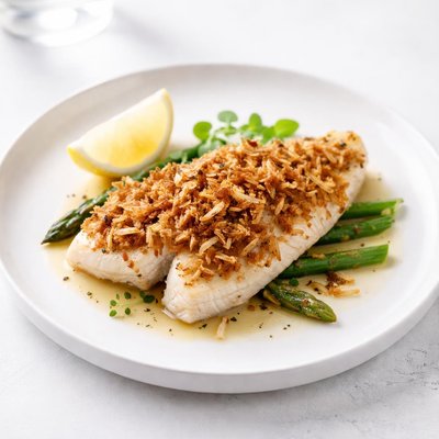 Image of Tilapia with Onion Crust