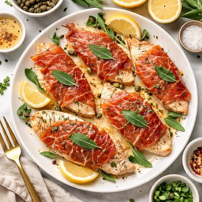 Image of Tilapia with Prosciutto and Sage